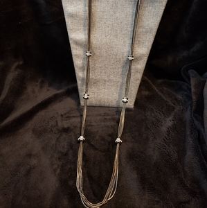 Long Multi Chain Necklace